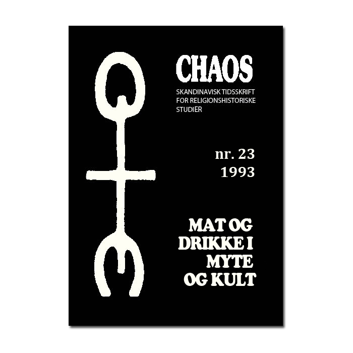 Chaos nr. 23 - Tema: Mat og drikke i myte og kult